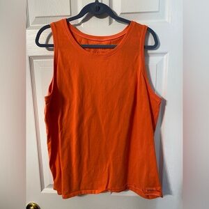 Life is Good Women's Orange  Tank Top XXXL